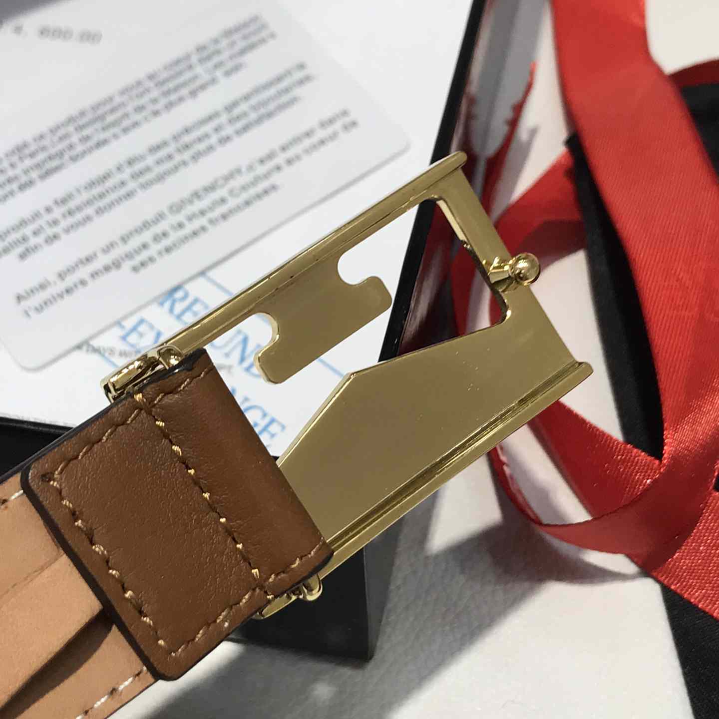 Givenchy  Leather Belt      30mm - PerfectKickZ