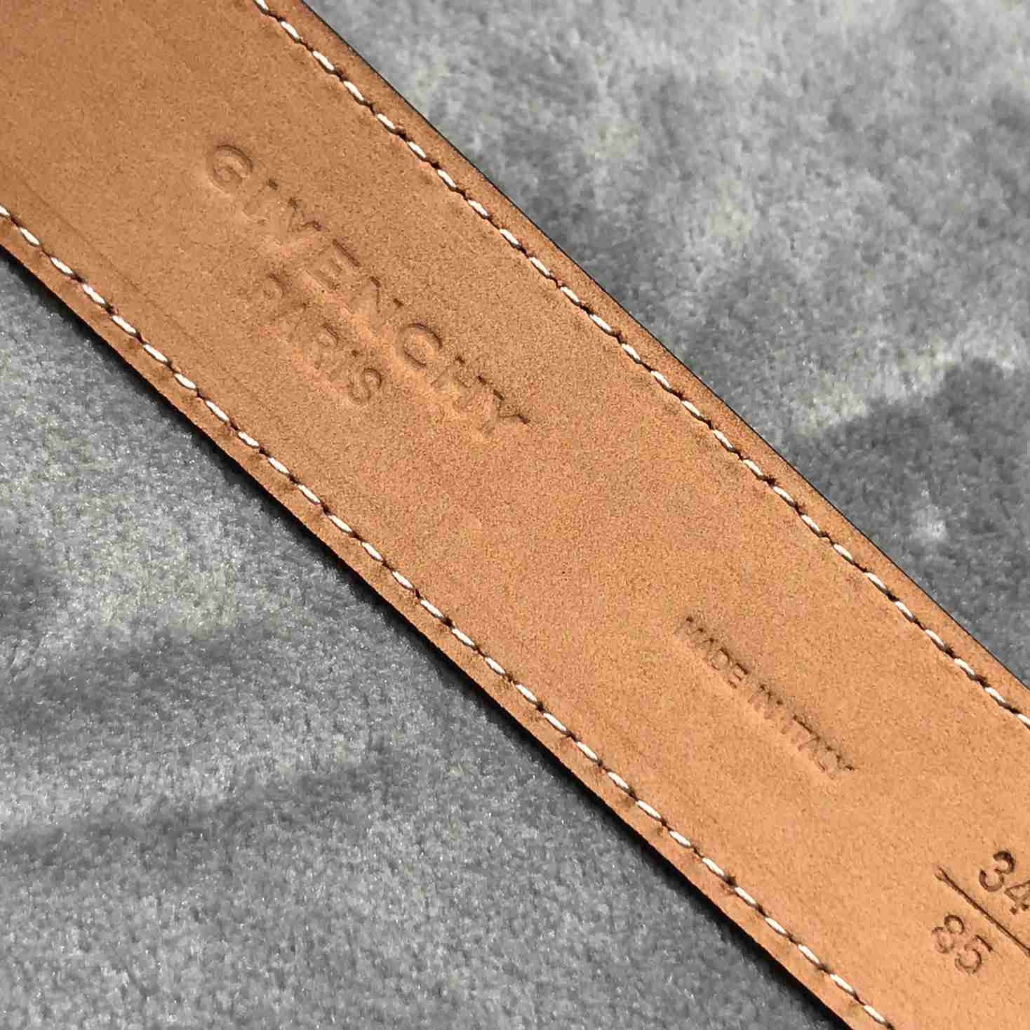 Givenchy  Leather Belt      30mm - PerfectKickZ