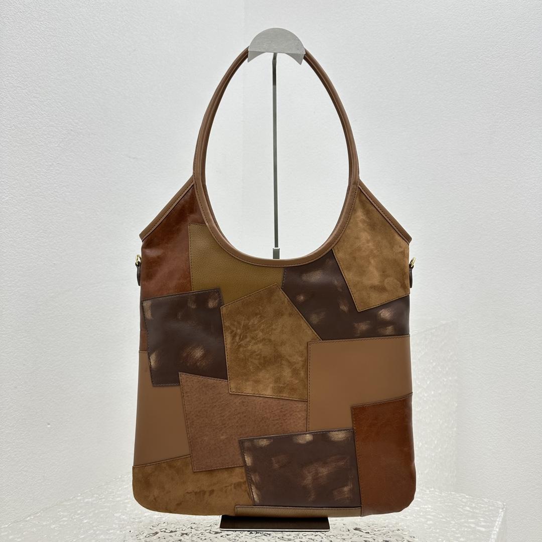 Miu Miu IVY Leather Patchwork Bag - PerfectKickZ