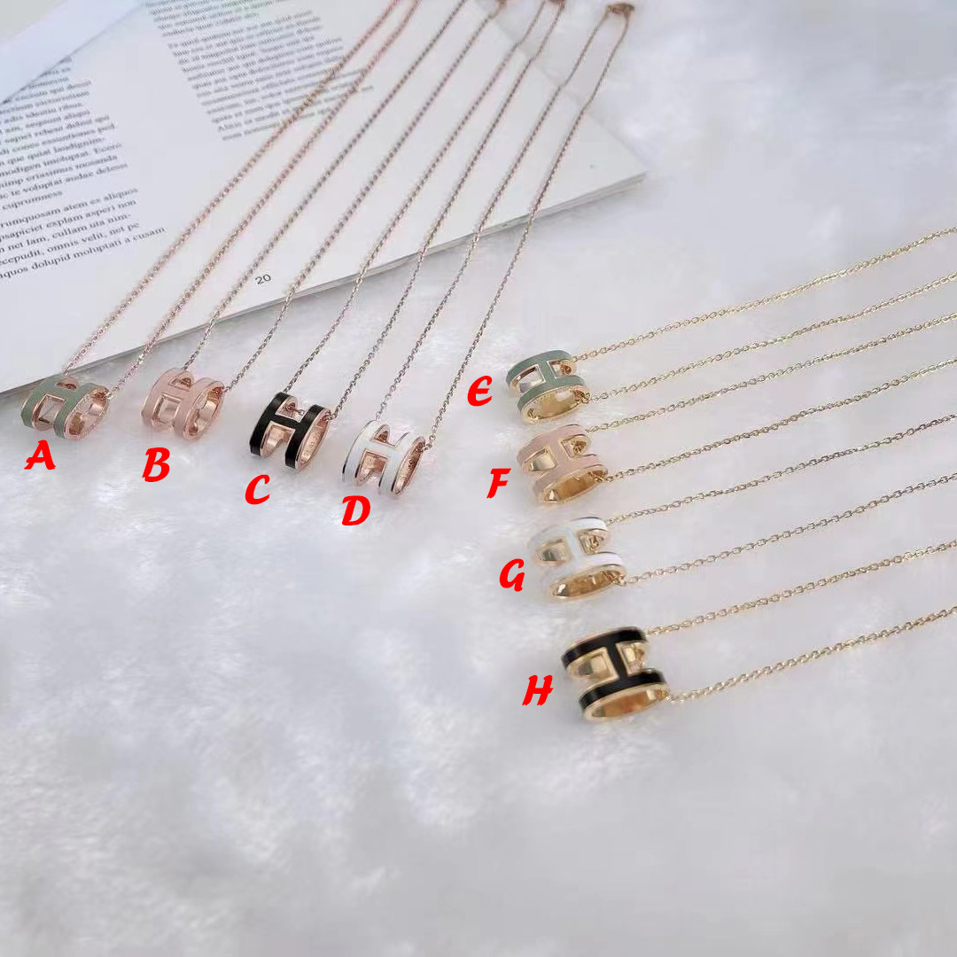 Hermes H Necklace - PerfectKickZ