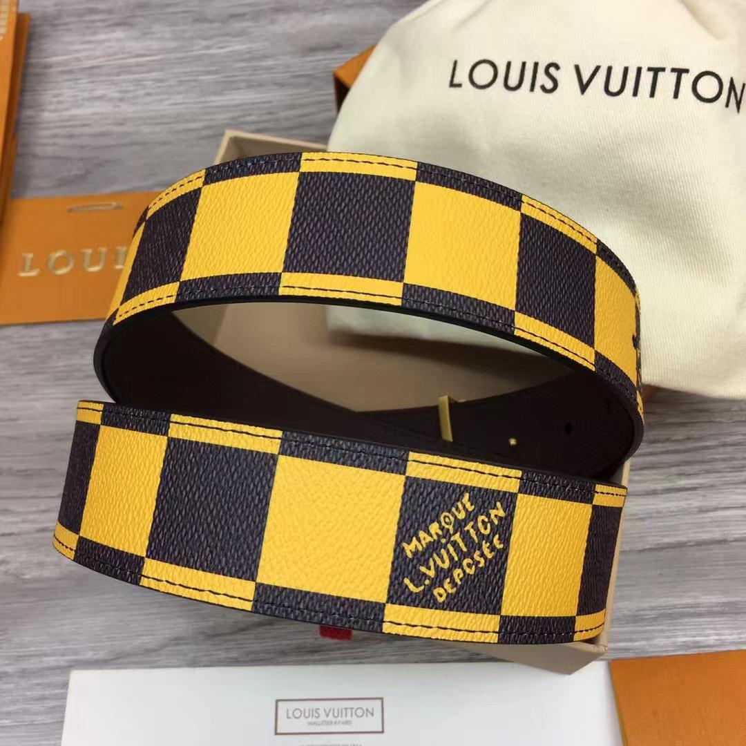 Louis Vuitton LV Initiales 40mm Reversible Belt     M8546U - PerfectKickZ