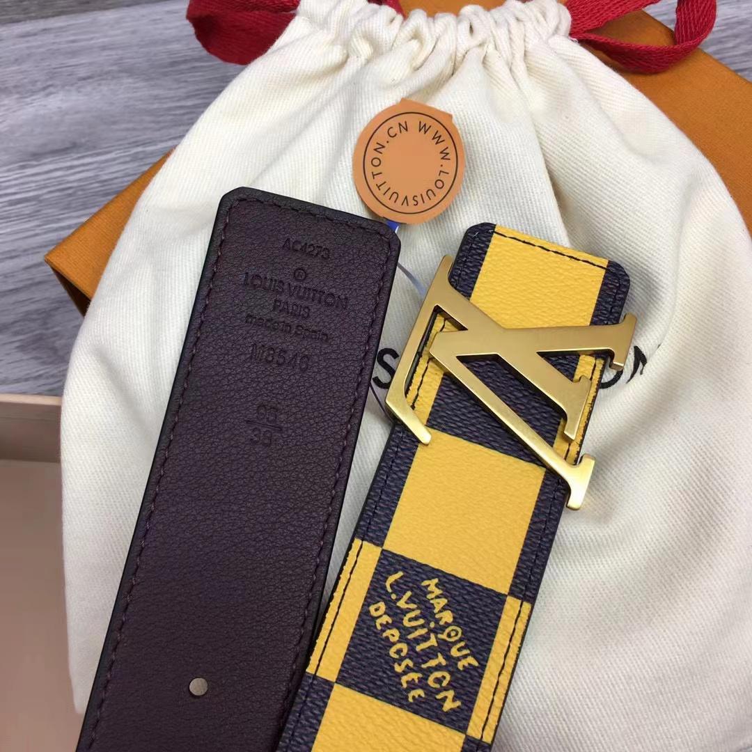 Louis Vuitton LV Initiales 40mm Reversible Belt     M8546U - PerfectKickZ