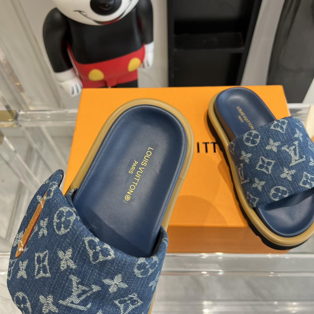 Louis Vuitton Pool Pillow Flat Comfort Mule    - PerfectKickZ