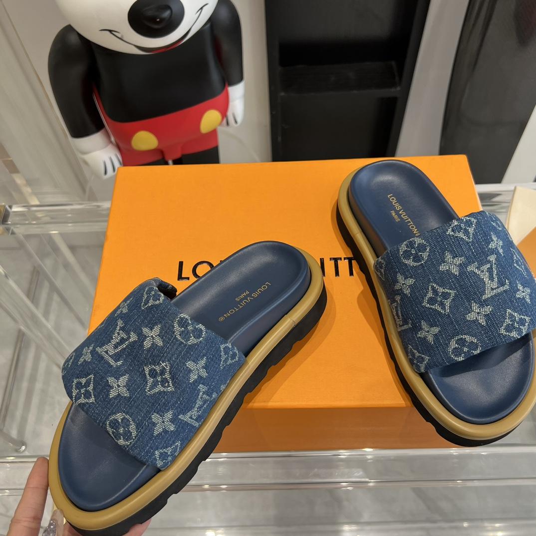 Louis Vuitton Pool Pillow Flat Comfort Mule    - PerfectKickZ