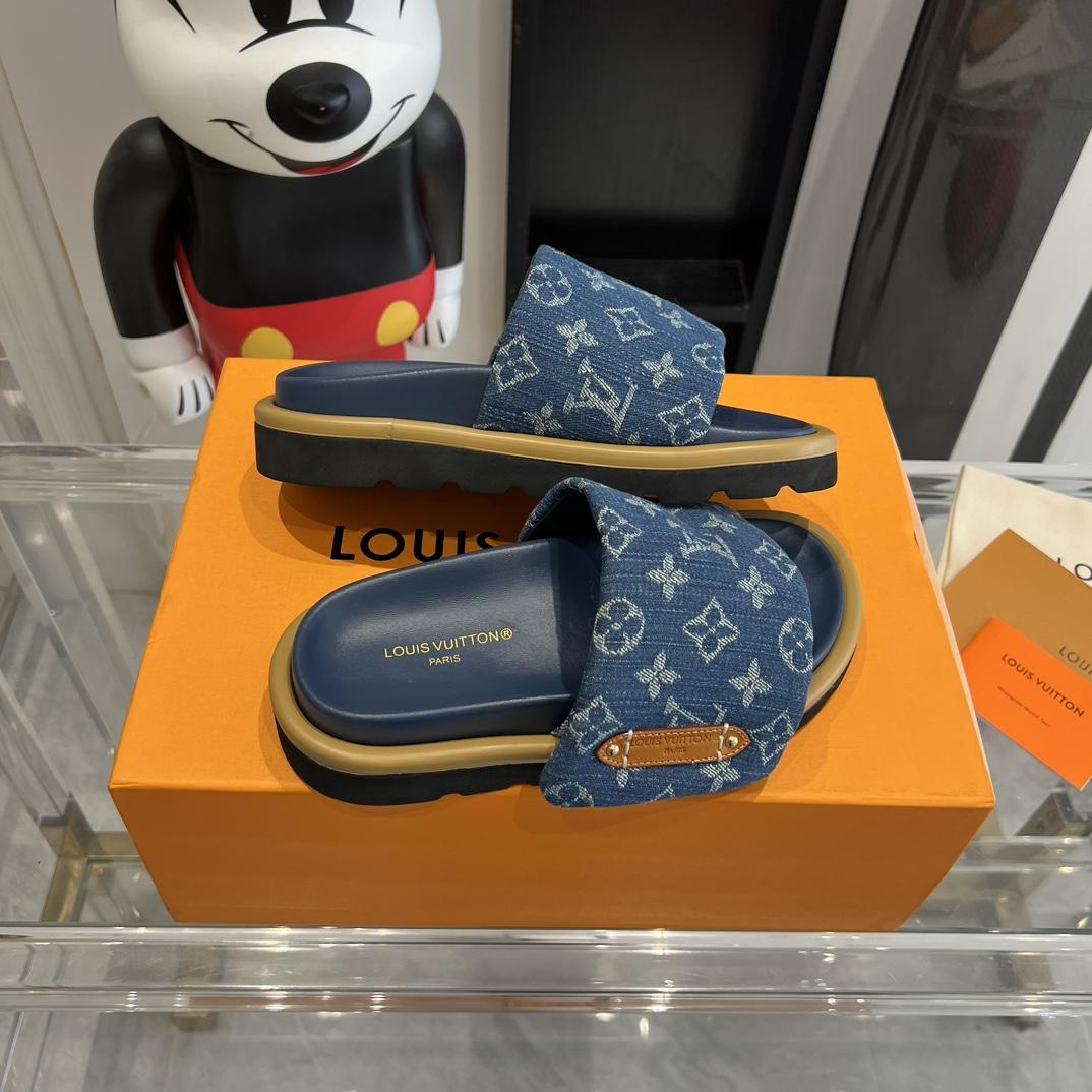 Louis Vuitton Pool Pillow Flat Comfort Mule    - PerfectKickZ