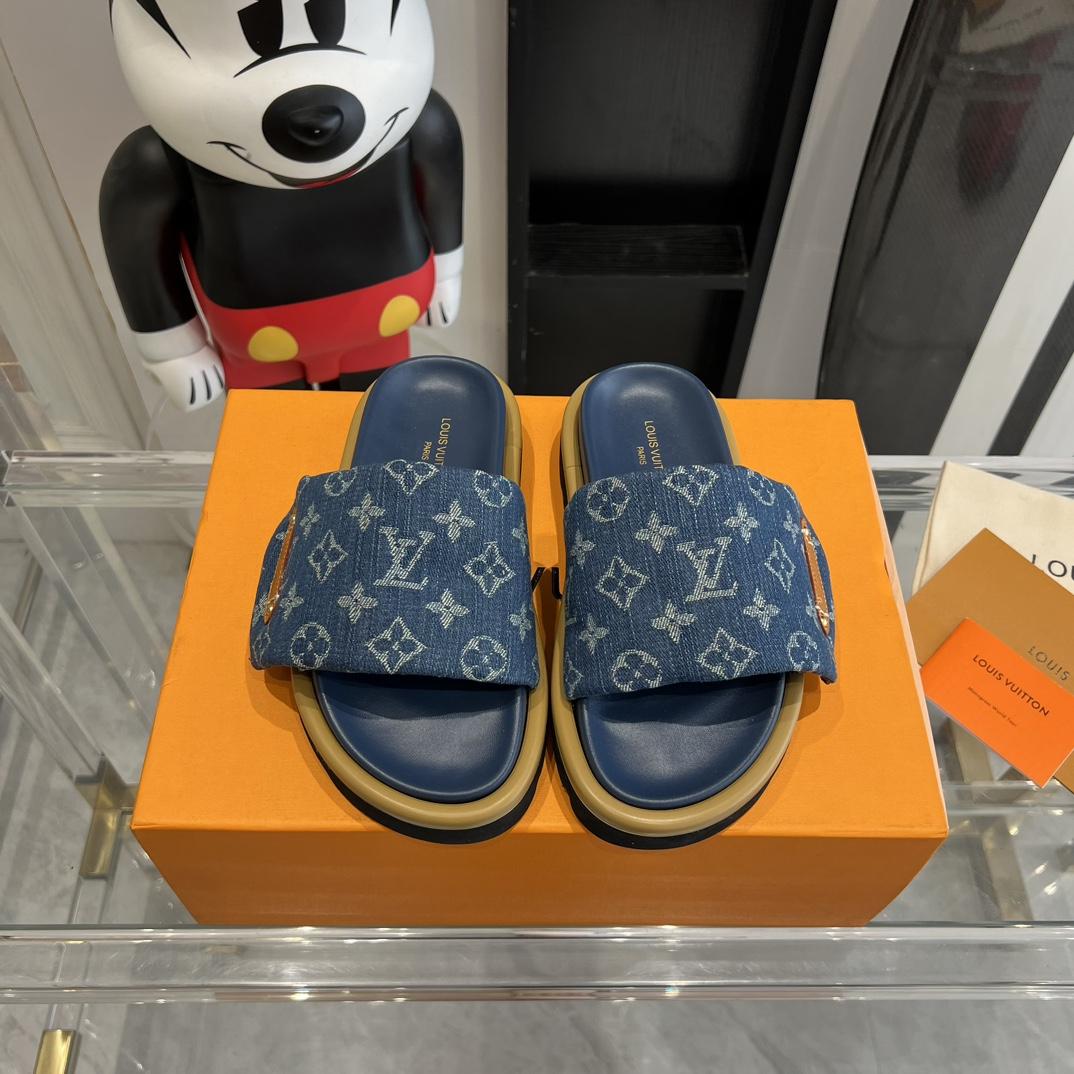 Louis Vuitton Pool Pillow Flat Comfort Mule    - PerfectKickZ