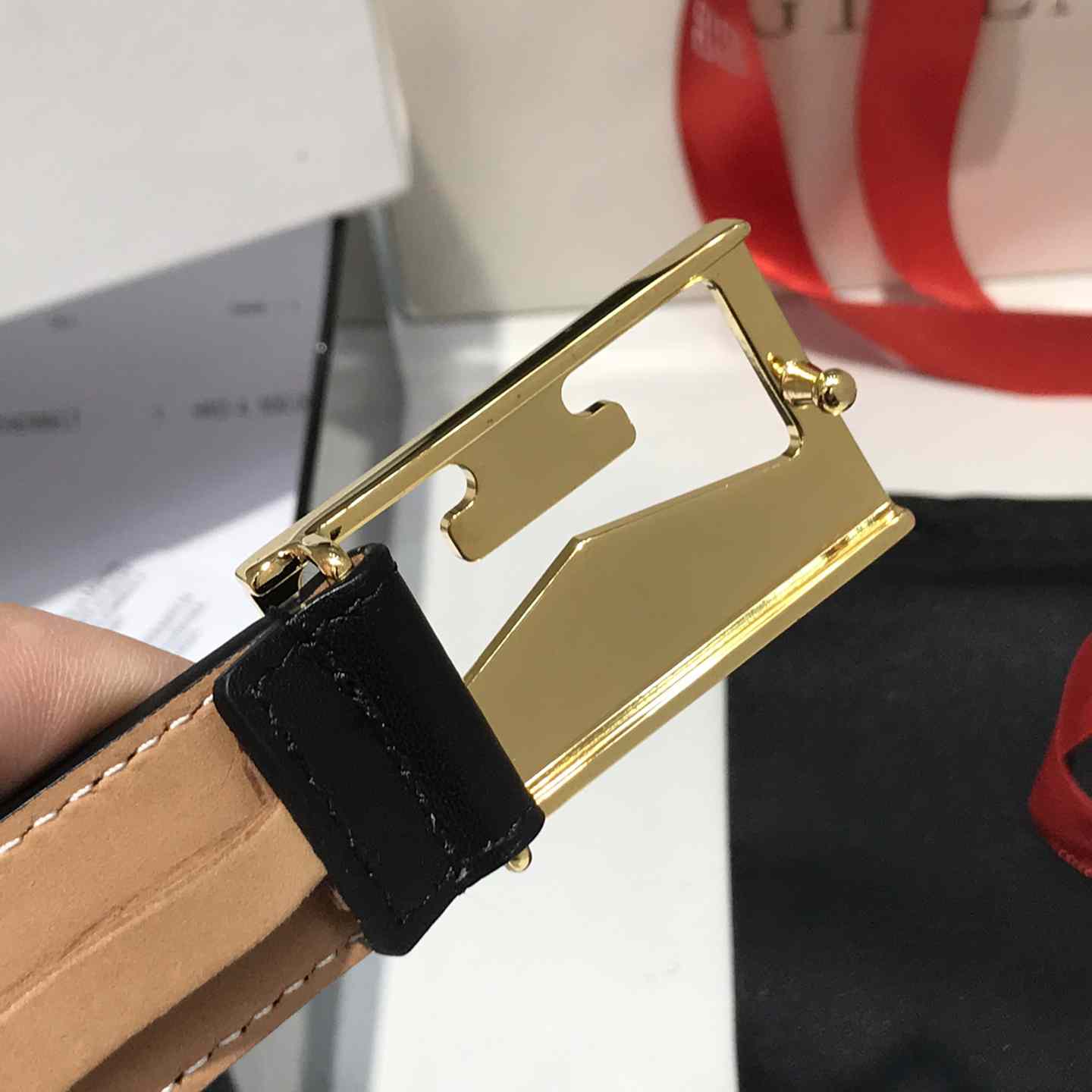 Givenchy  Leather Belt      30mm - PerfectKickZ