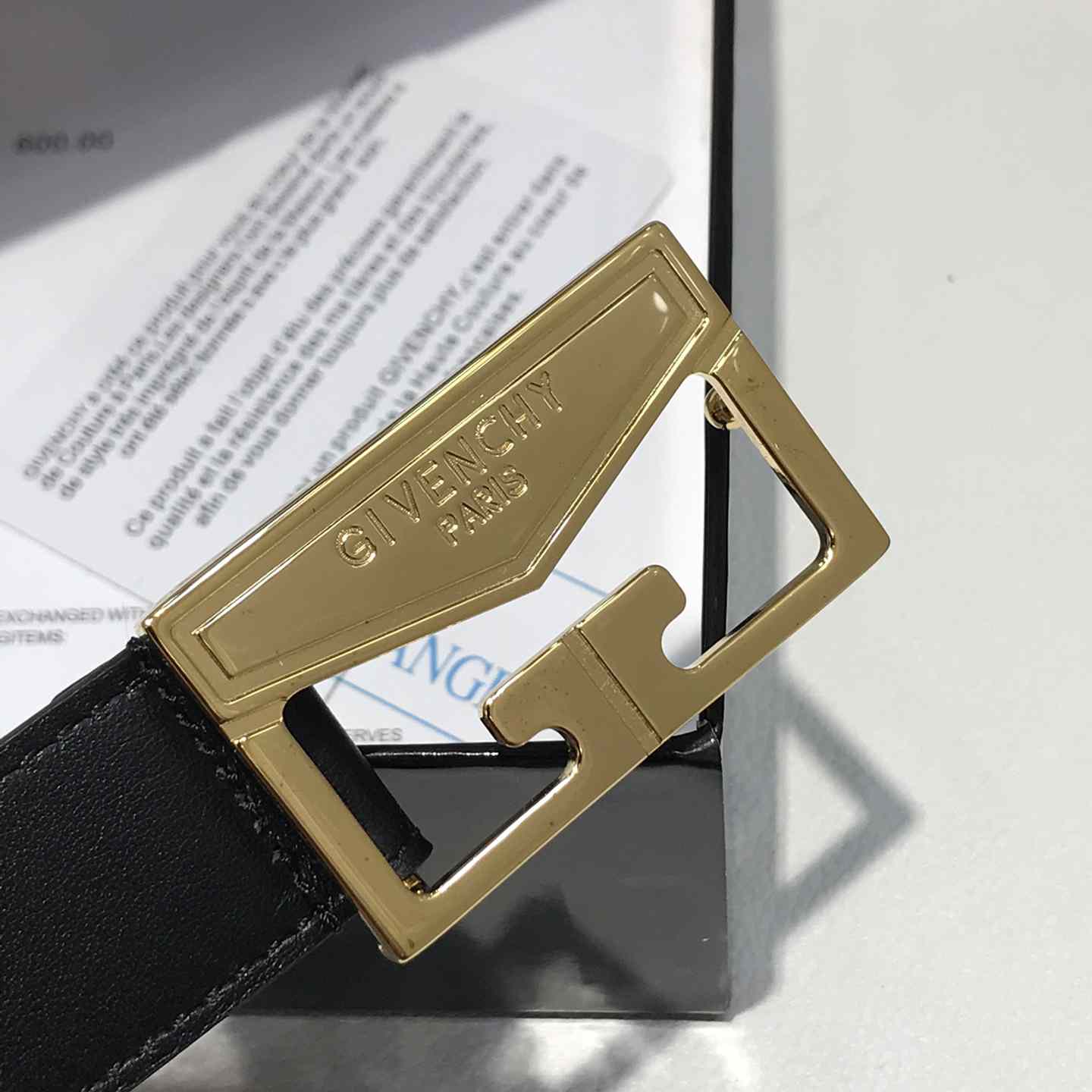 Givenchy  Leather Belt      30mm - PerfectKickZ