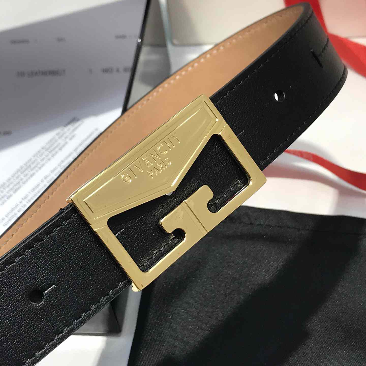 Givenchy  Leather Belt      30mm - PerfectKickZ