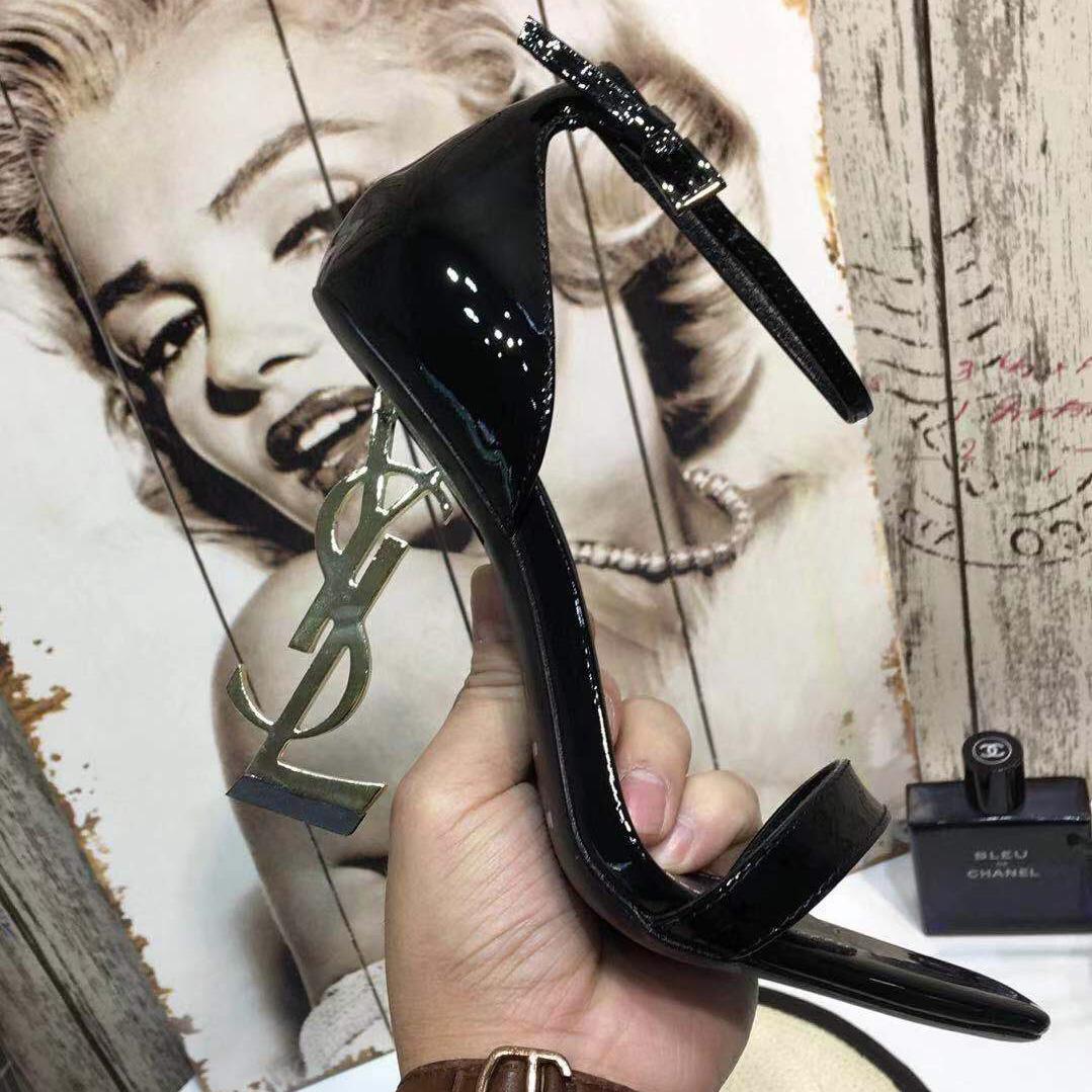 Saint Laurent YSL Heel Sandals - PerfectKickZ