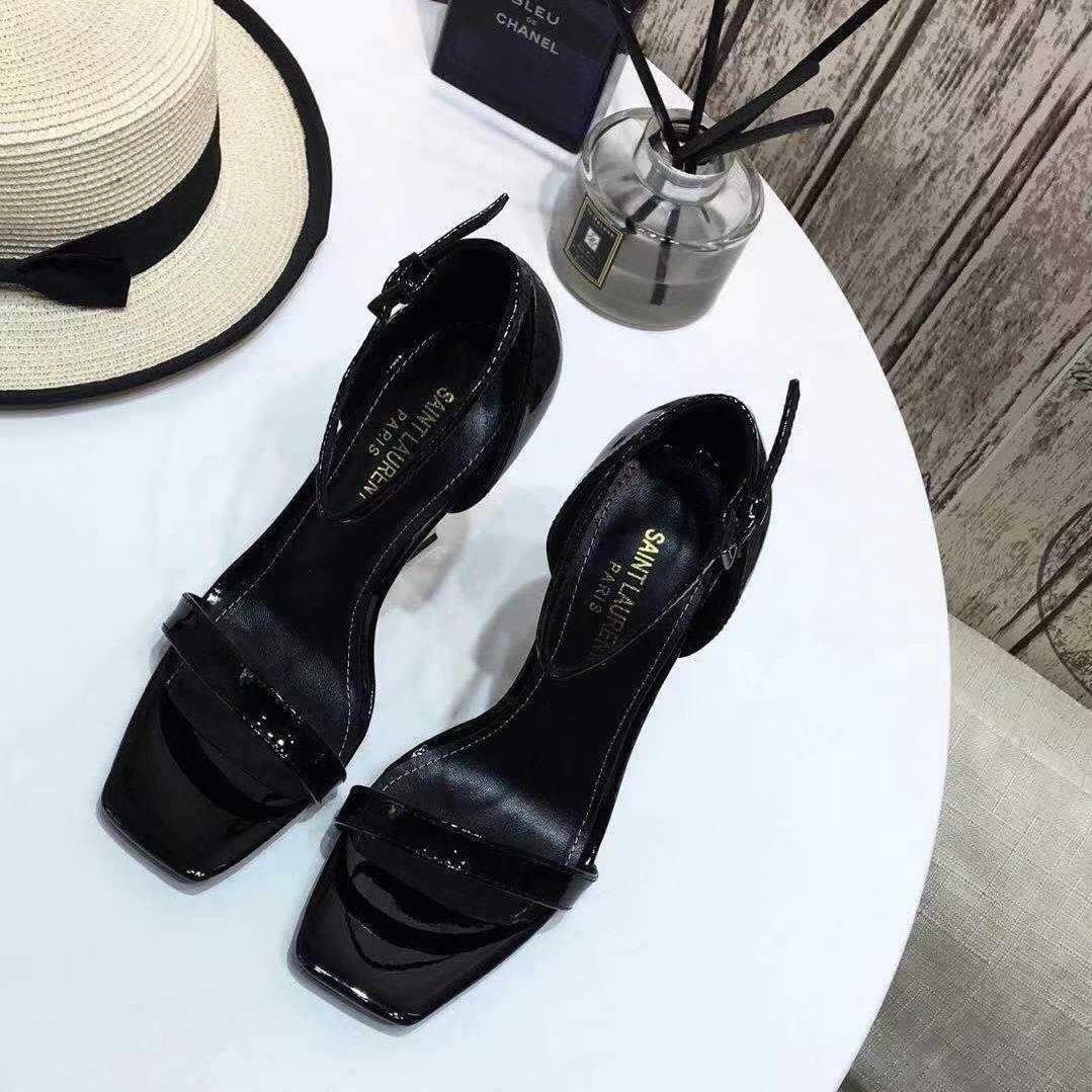 Saint Laurent YSL Heel Sandals - PerfectKickZ