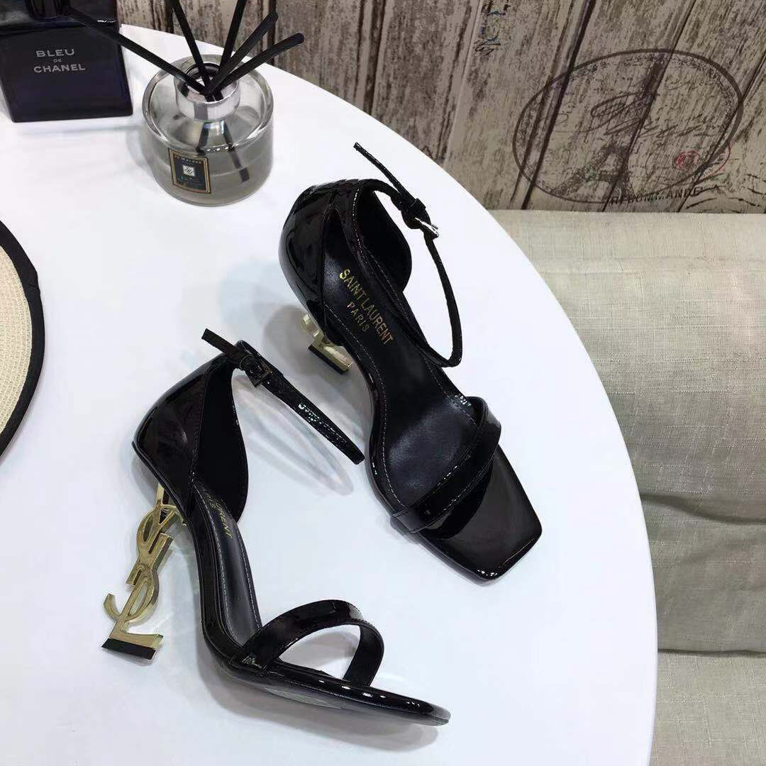 Saint Laurent YSL Heel Sandals - PerfectKickZ
