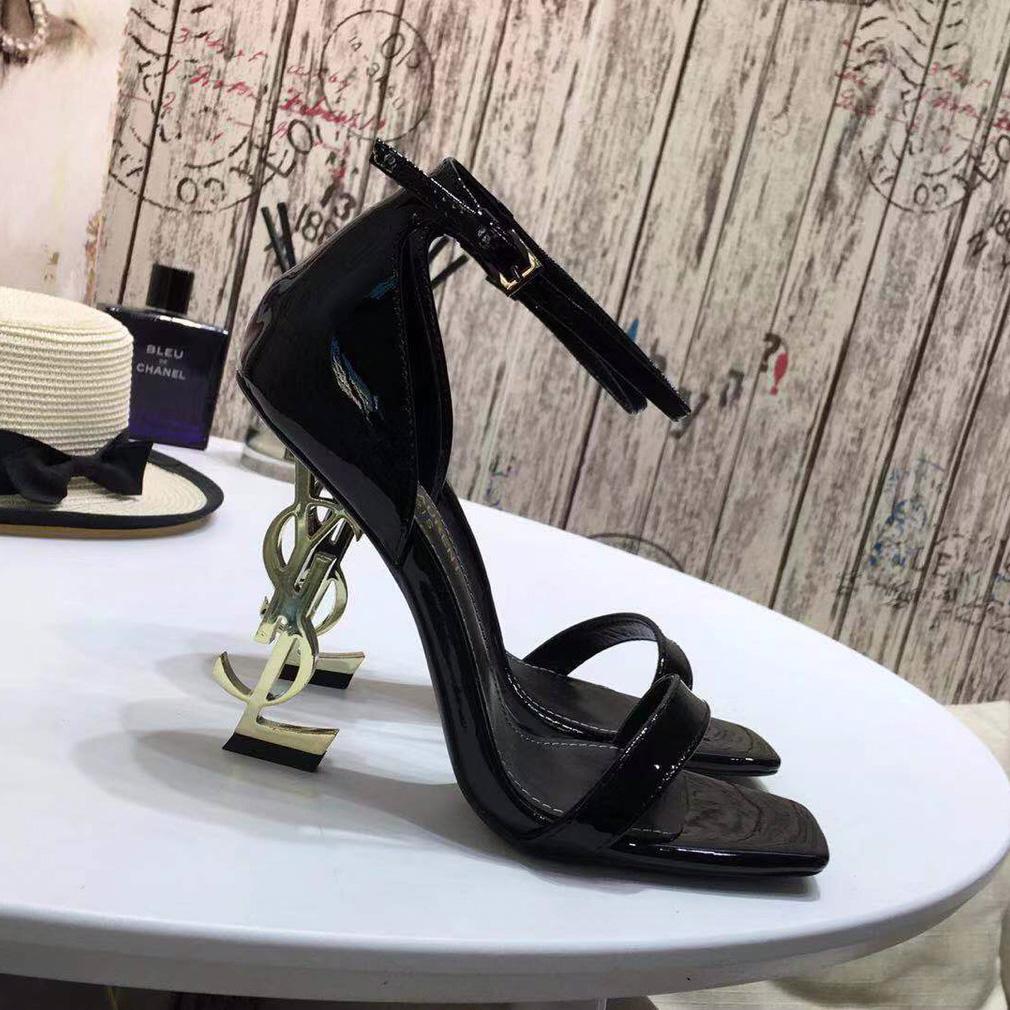 Saint Laurent YSL Heel Sandals - PerfectKickZ