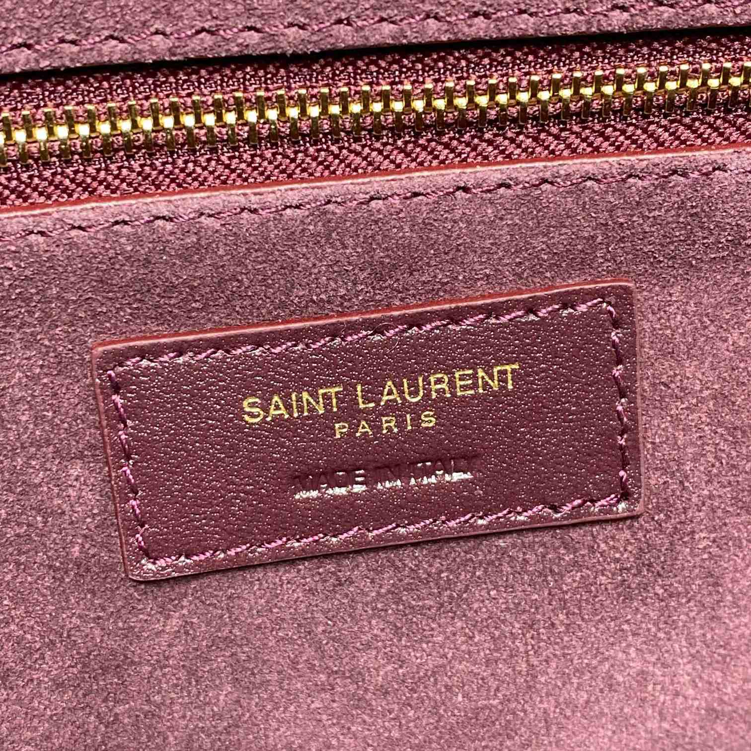 Saint Laurent Le 5 À 7 In Patent Leather - 