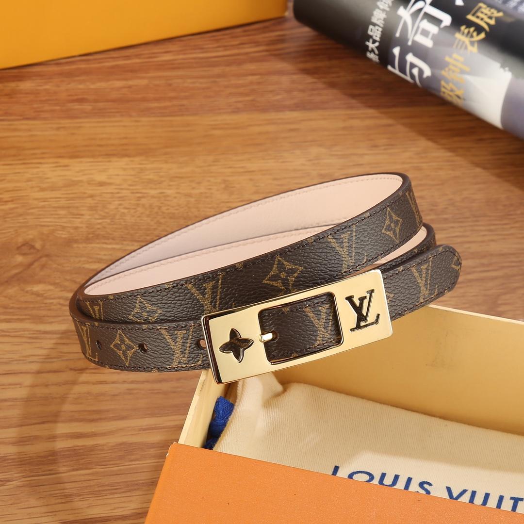 Louis Vuitton LV Duo 18MM Reversible Belt    M8370W - PerfectKickZ