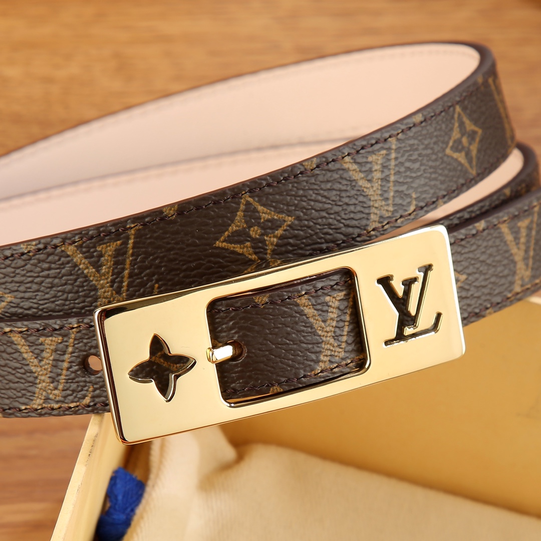 Louis Vuitton LV Duo 18MM Reversible Belt    M8370W - PerfectKickZ