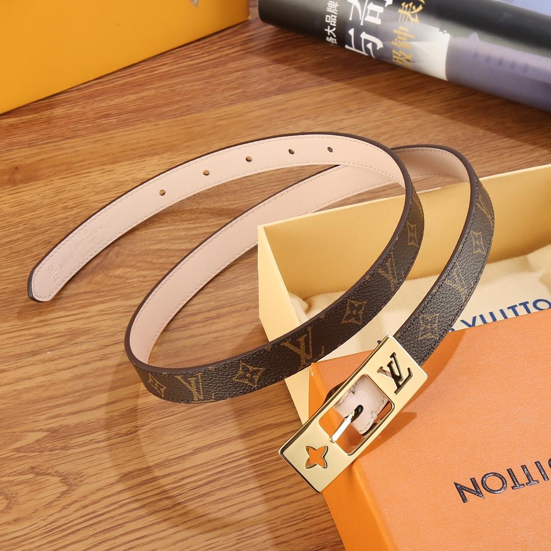 Louis Vuitton LV Duo 18MM Reversible Belt    M8370W - PerfectKickZ