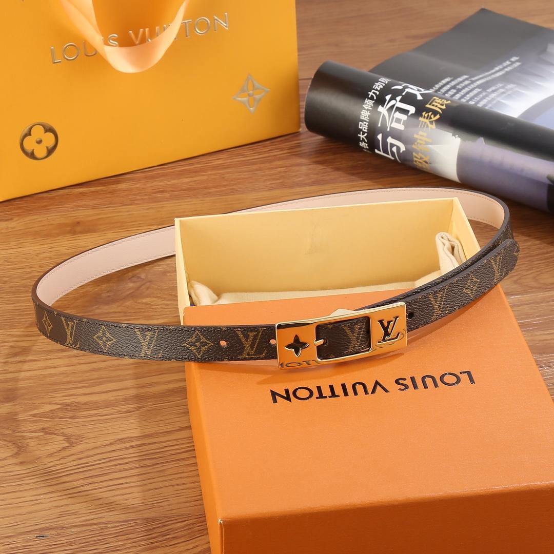 Louis Vuitton LV Duo 18MM Reversible Belt    M8370W - PerfectKickZ