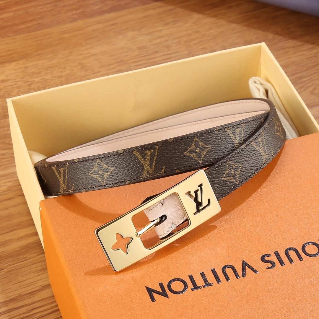 Louis Vuitton LV Duo 18MM Reversible Belt    M8370W - PerfectKickZ