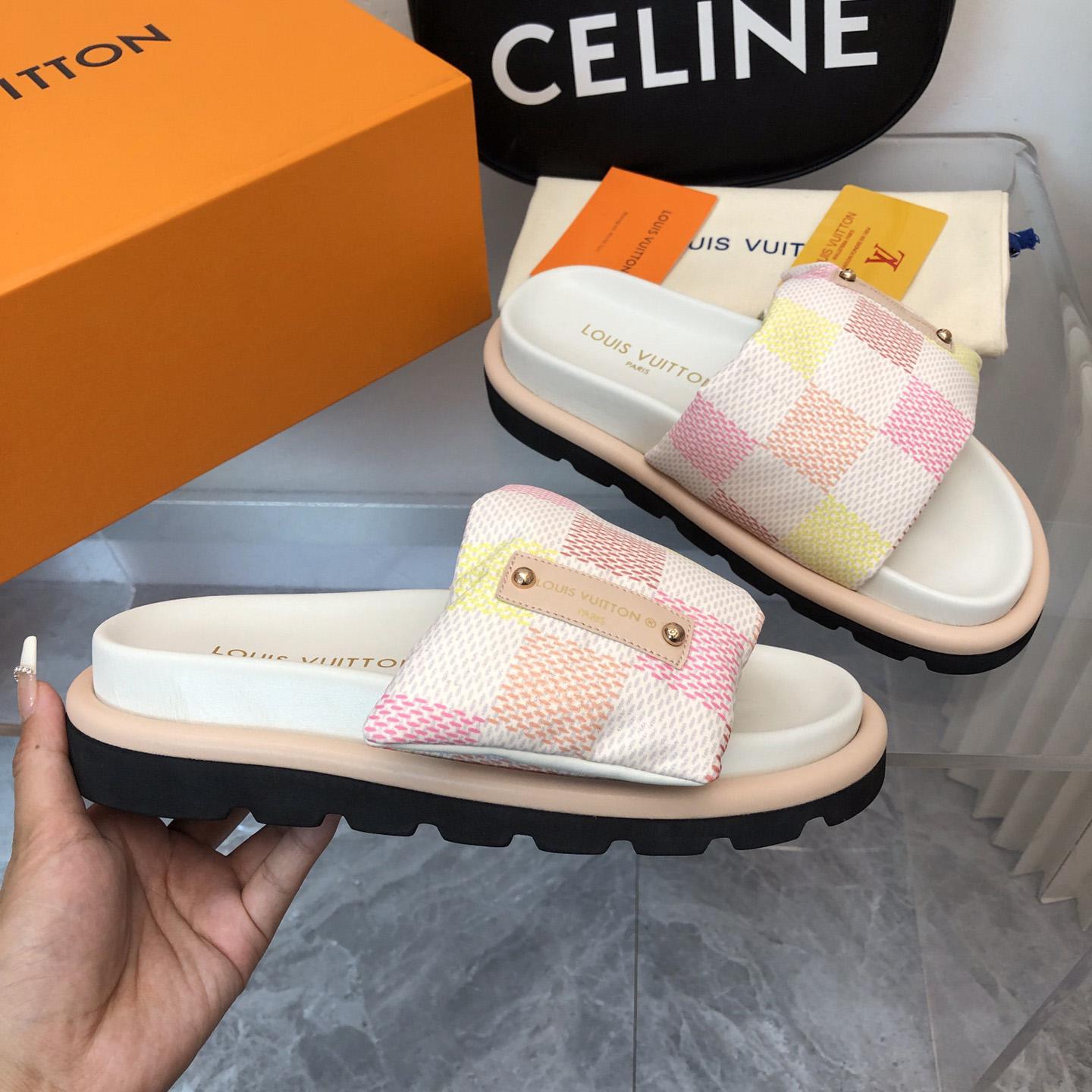 Louis Vuitton Pool Pillow Flat Comfort Mule     1ACTWW - PerfectKickZ