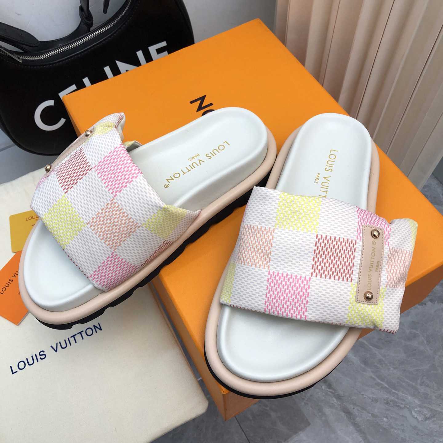 Louis Vuitton Pool Pillow Flat Comfort Mule     1ACTWW - PerfectKickZ