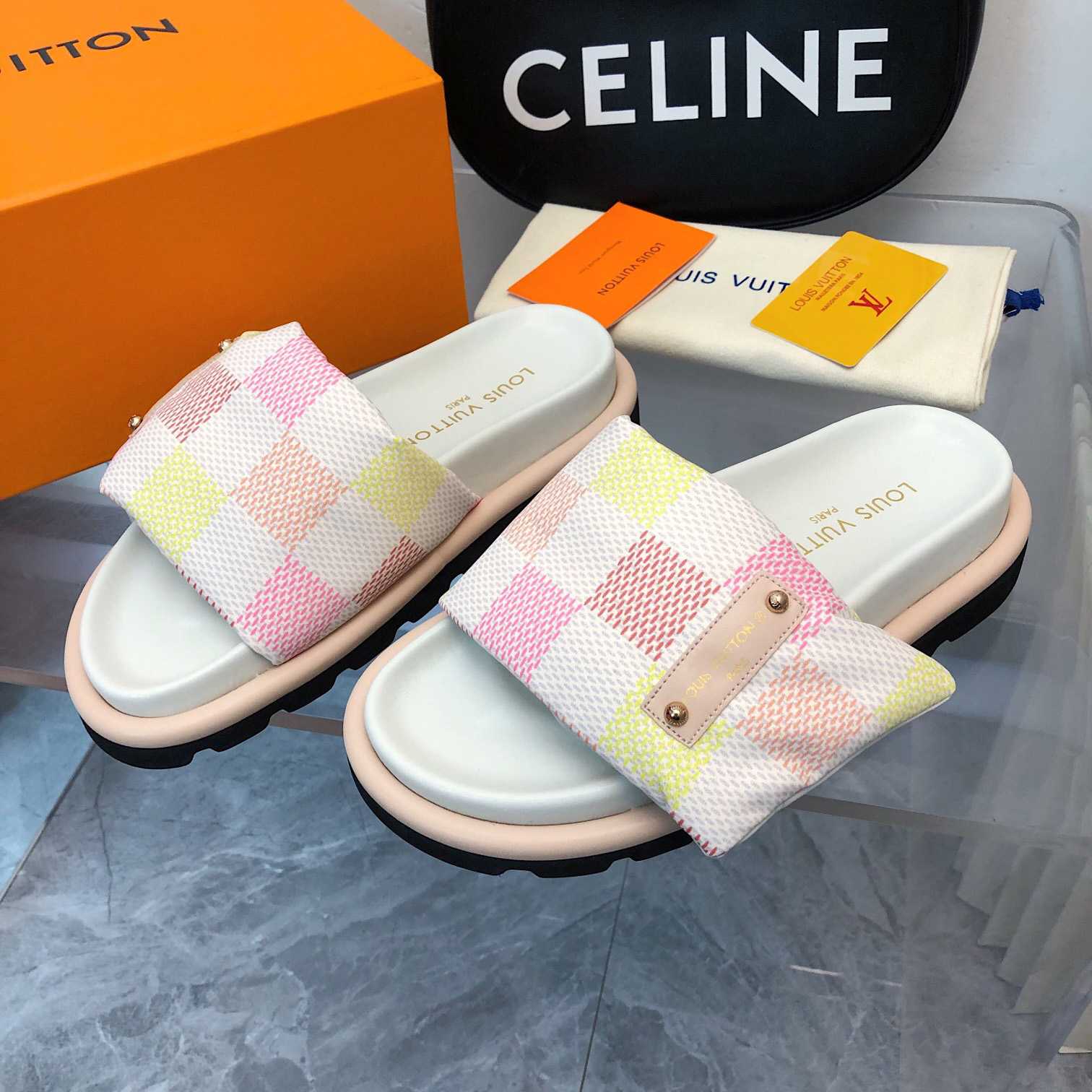 Louis Vuitton Pool Pillow Flat Comfort Mule     1ACTWW - PerfectKickZ