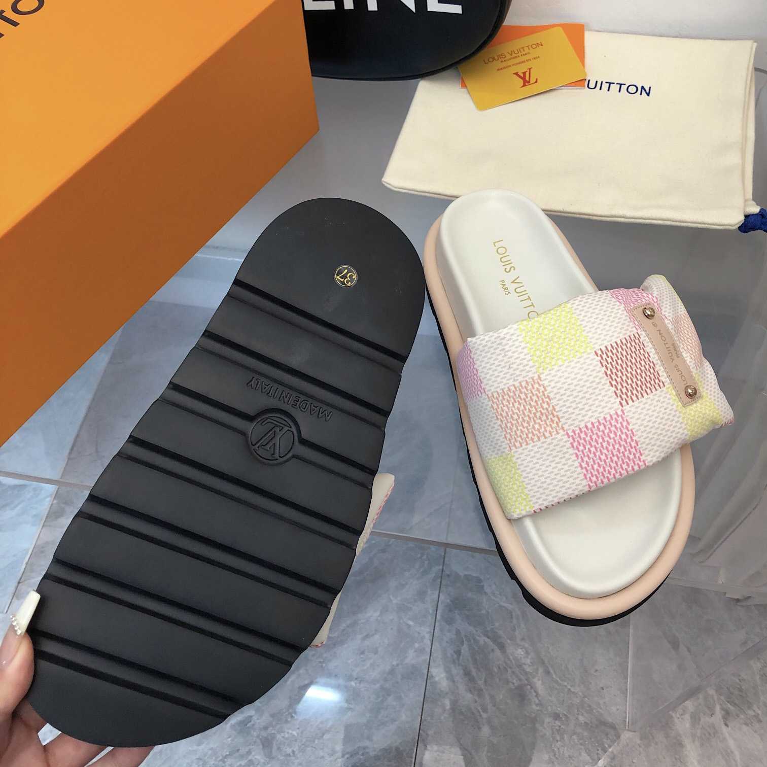 Louis Vuitton Pool Pillow Flat Comfort Mule     1ACTWW - PerfectKickZ