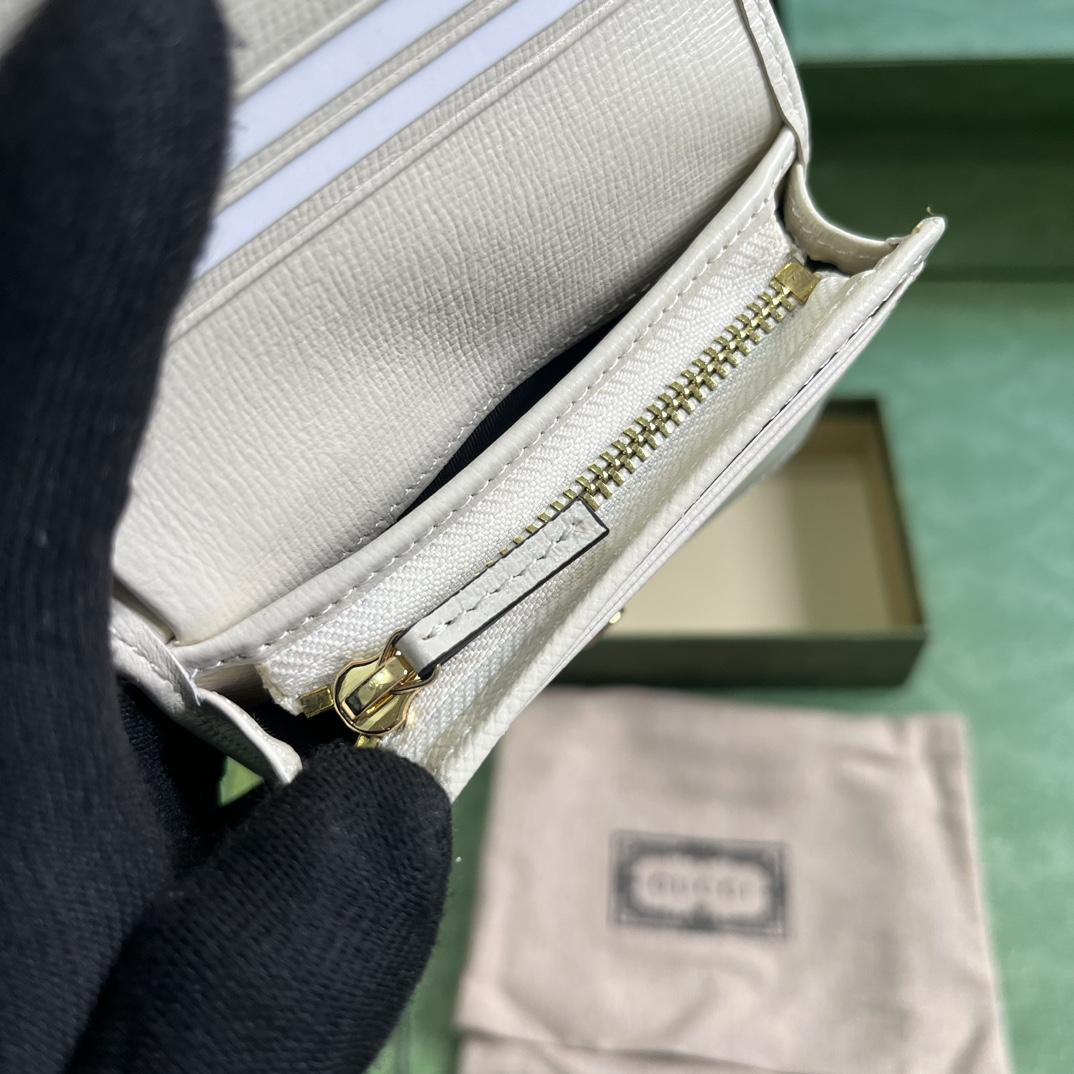 Gucci Horsebit 1955 Card Case Wallet - PerfectKickZ
