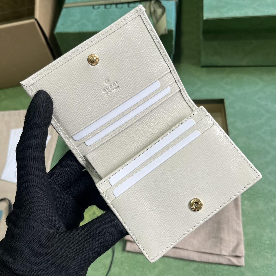 Gucci Horsebit 1955 Card Case Wallet - PerfectKickZ