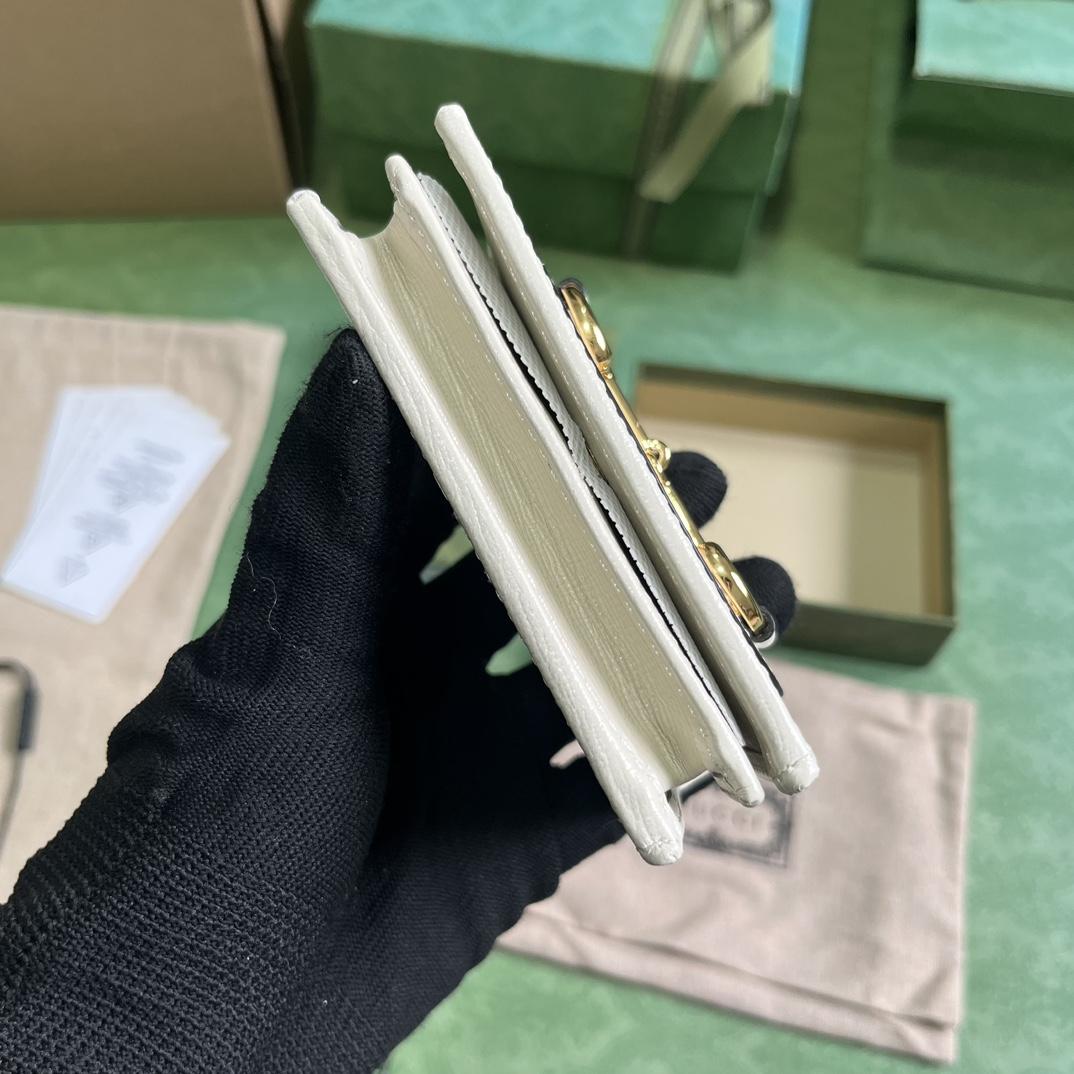 Gucci Horsebit 1955 Card Case Wallet - PerfectKickZ