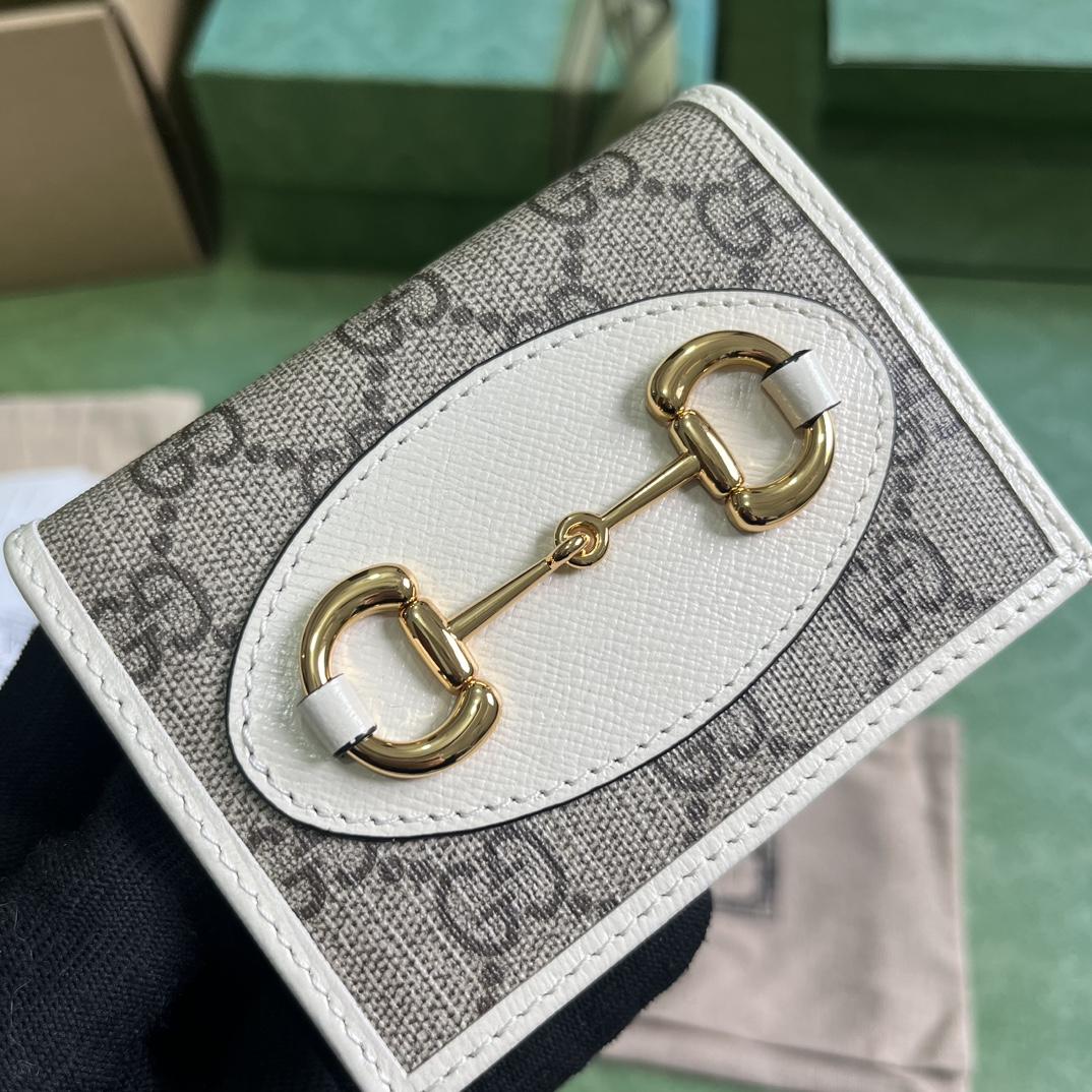 Gucci Horsebit 1955 Card Case Wallet - PerfectKickZ