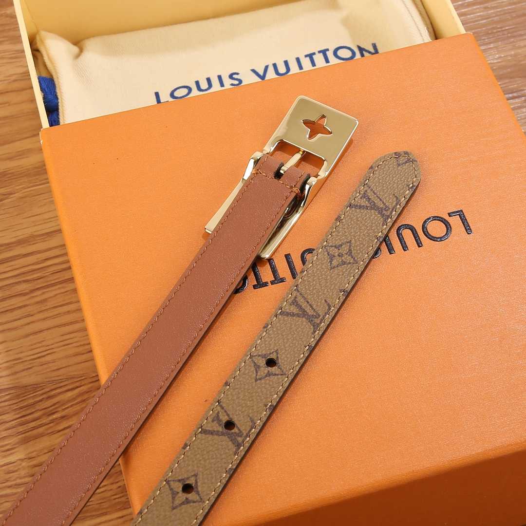 Louis Vuitton LV Duo 18MM Reversible Belt    M8369W - PerfectKickZ
