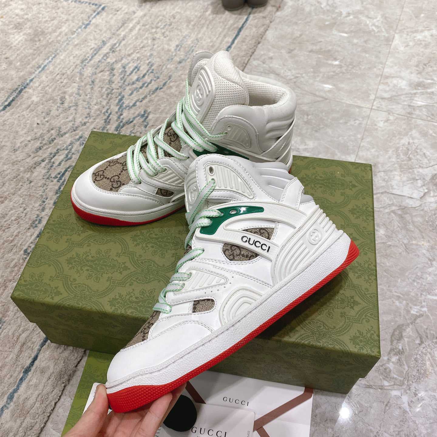 Gucci Basket Sneaker  - PerfectKickZ