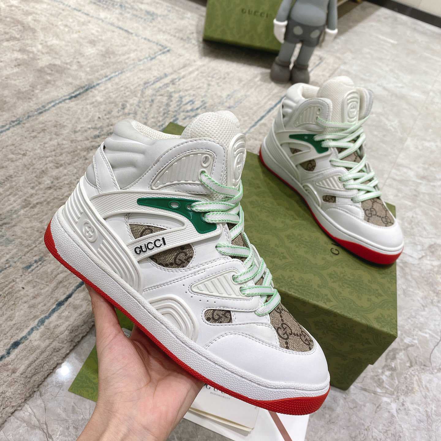 Gucci Basket Sneaker  - PerfectKickZ