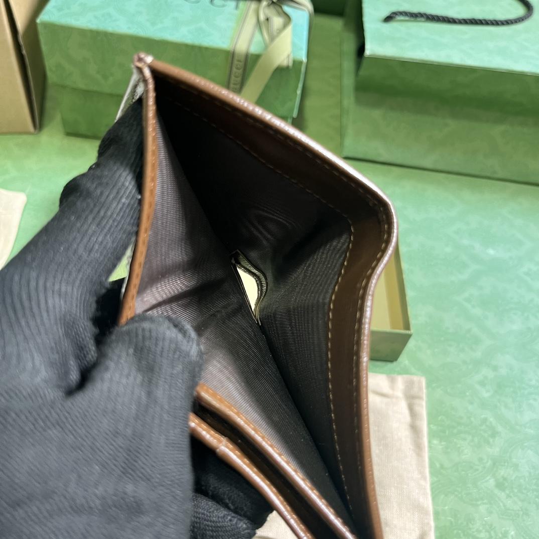 Gucci Horsebit 1955 Card Case Wallet - PerfectKickZ