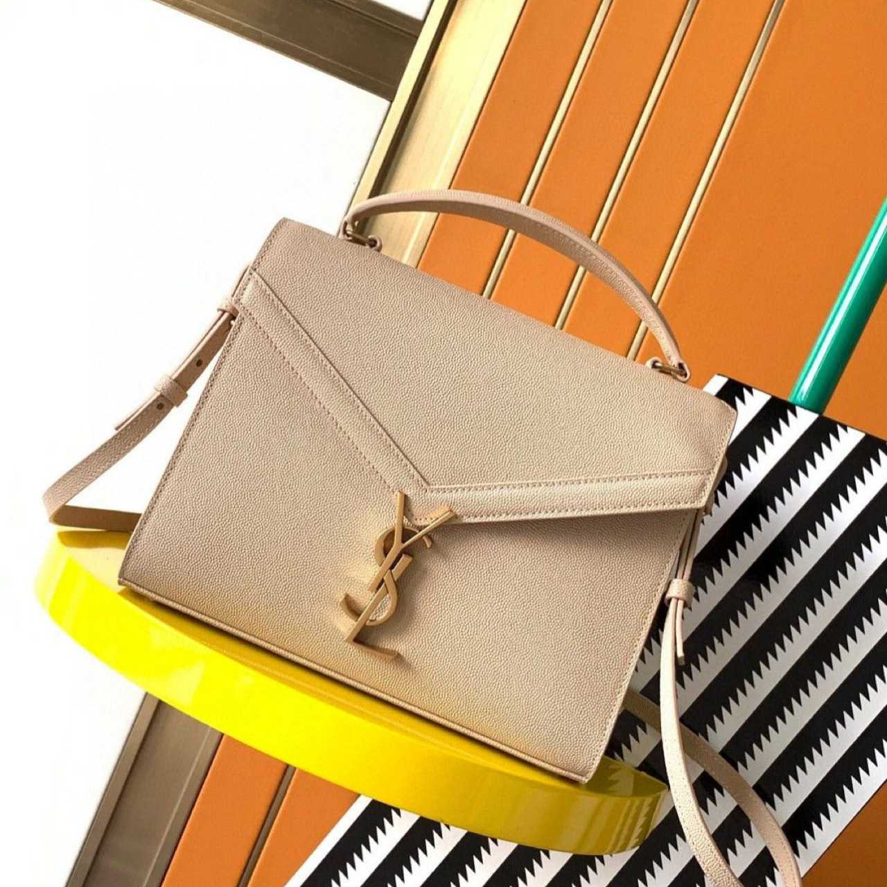 Saint Laurent Medium Cassandra Top-handle Bag  (24×20×11cm) - PerfectKickZ