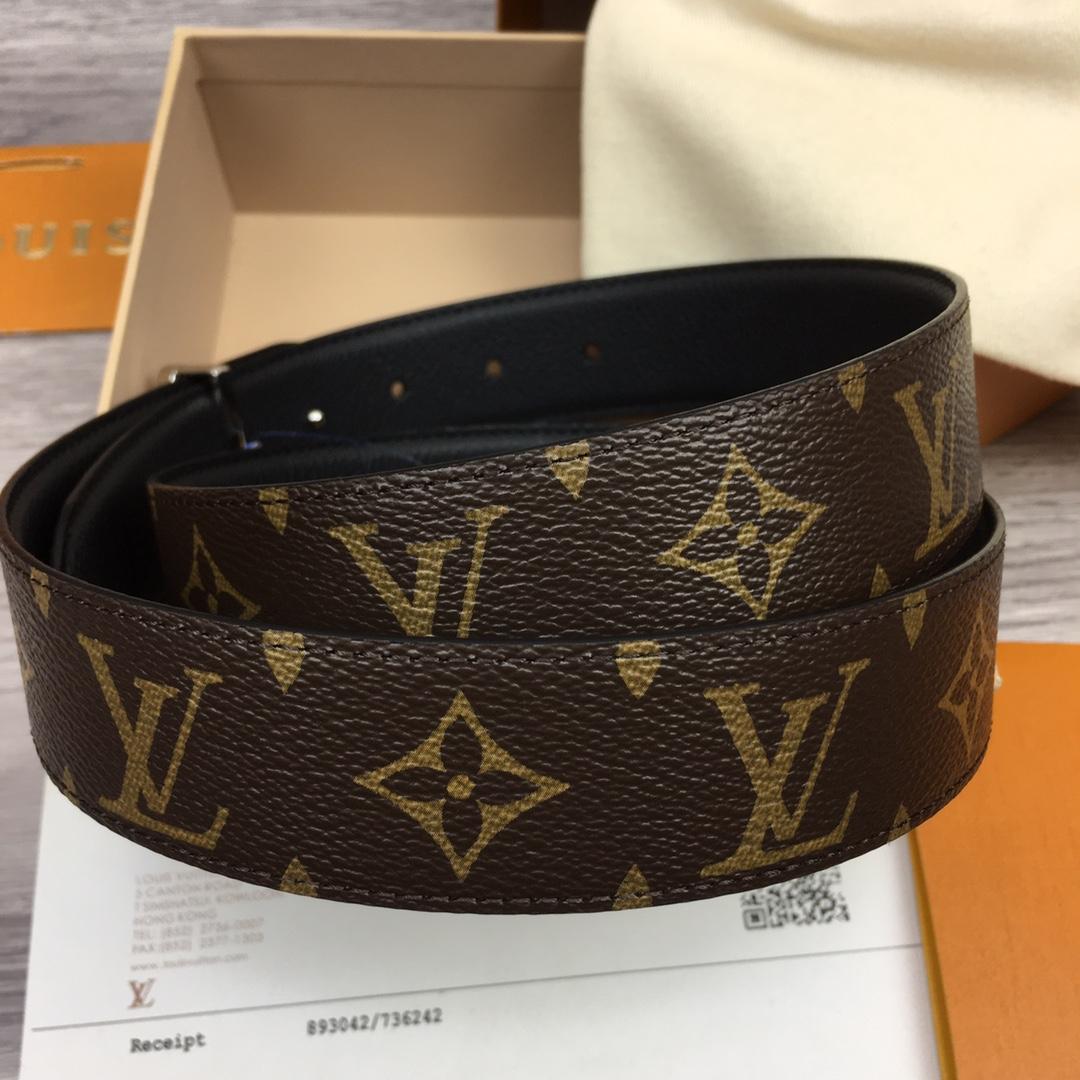 Louis Vuitton LV Trunk 35mm Reversible Belt - PerfectKickZ