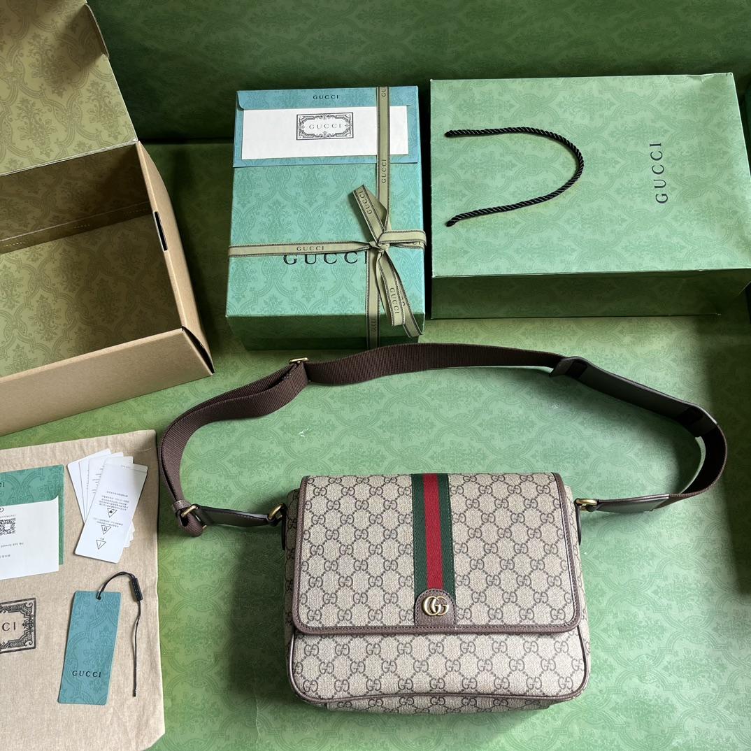 Gucci Ophidia Medium Messenger Bag - PerfectKickZ