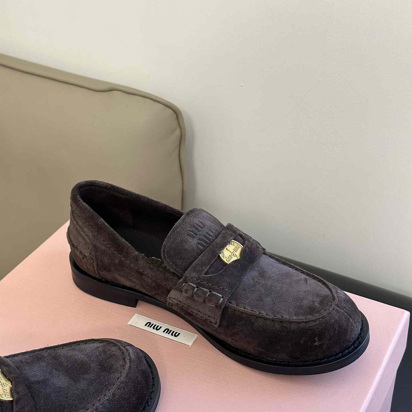 Miu Miu Suede Loafers - PerfectKickZ