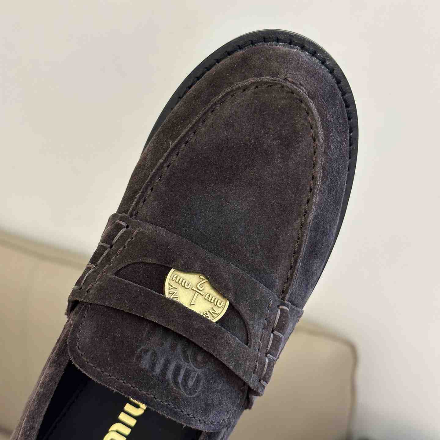 Miu Miu Suede Loafers - PerfectKickZ