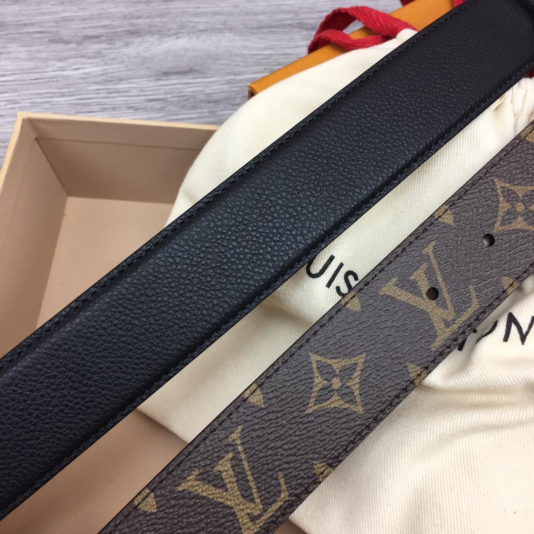 Louis Vuitton LV Trunk 35mm Reversible Belt - PerfectKickZ
