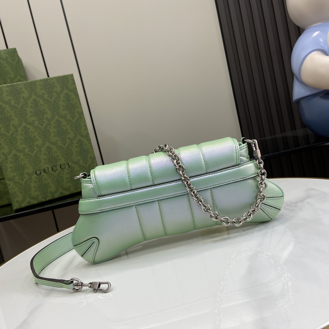 Gucci Horsebit Chain Small Shoulder Bag (27x 11.5x 5cm) - PerfectKickZ