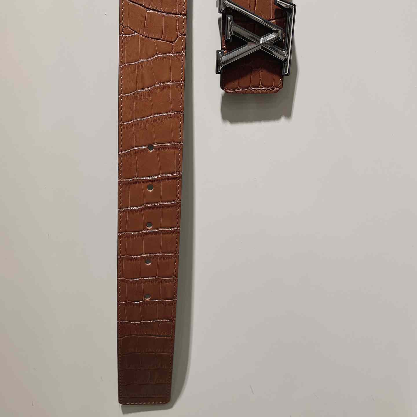 Louis Vuitton LV Pyramide 40mm Belt   - PerfectKickZ