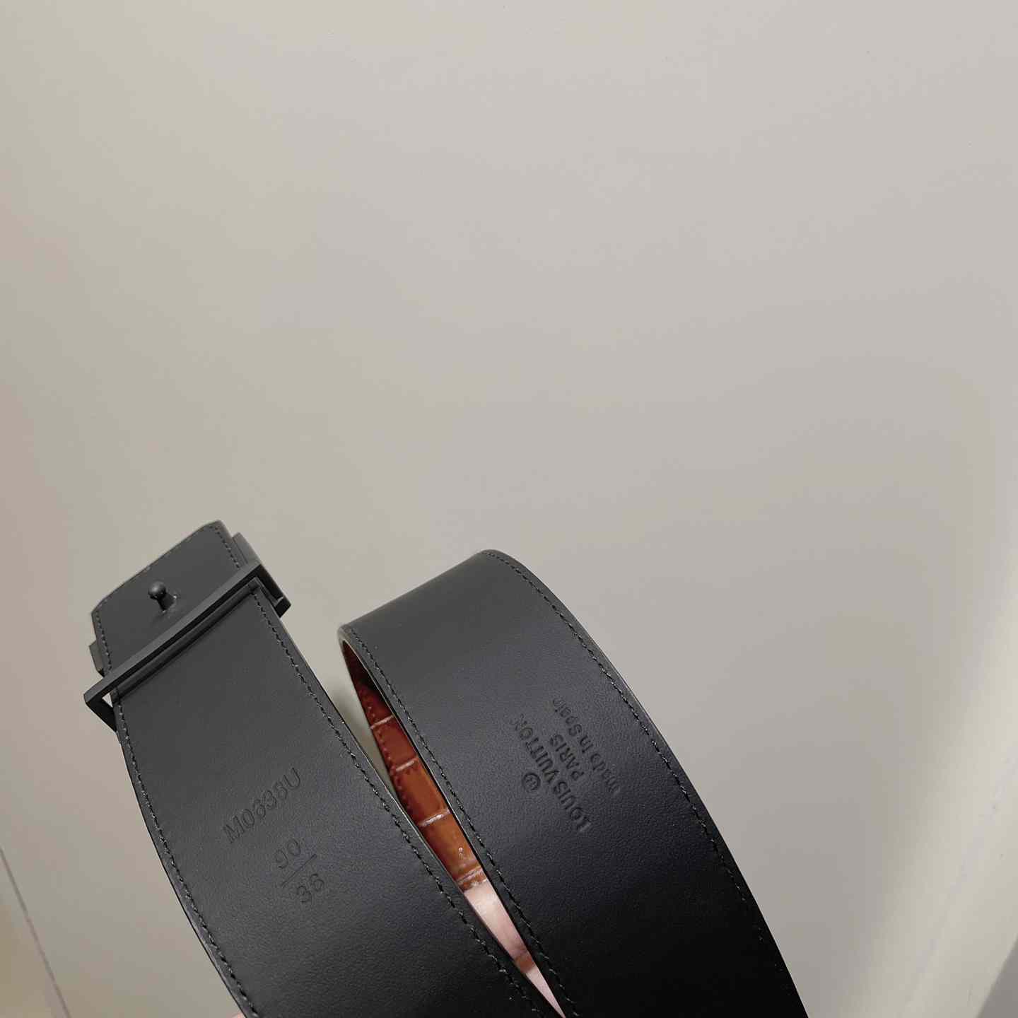 Louis Vuitton LV Pyramide 40mm Belt   - PerfectKickZ