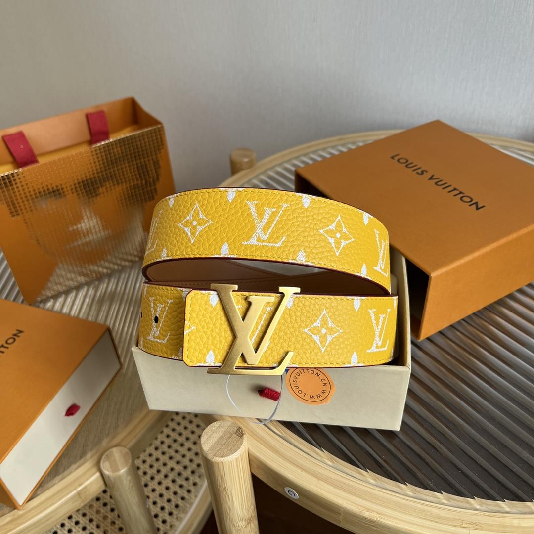 Louis Vuitton LV Initiales 40mm Reversible Belt      M8458V - PerfectKickZ