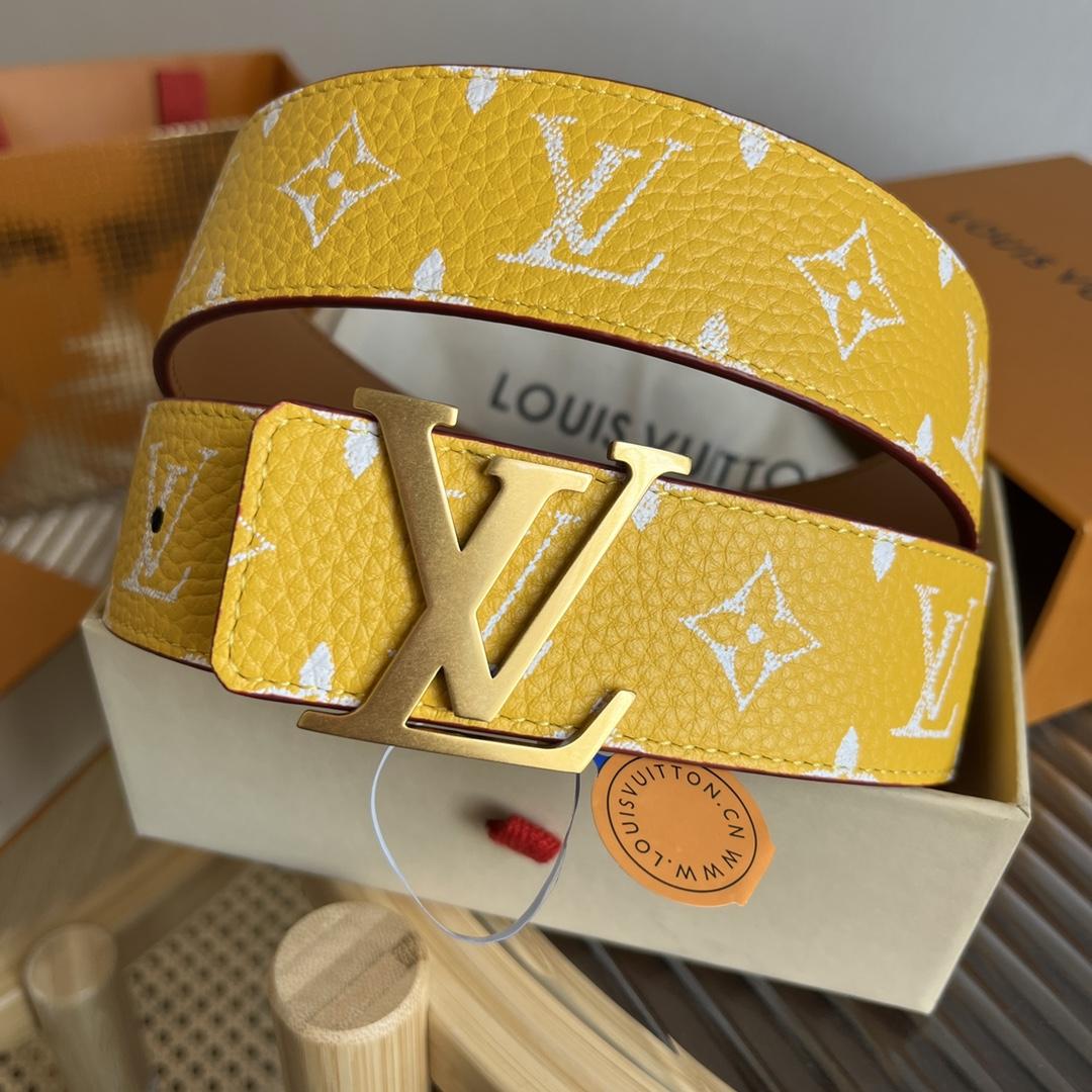 Louis Vuitton LV Initiales 40mm Reversible Belt      M8458V - PerfectKickZ
