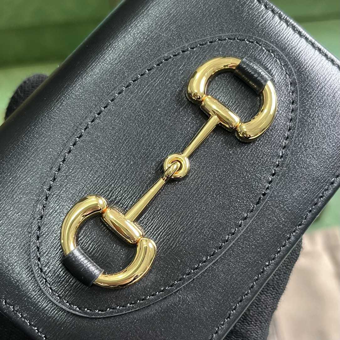 Gucci Horsebit 1955 Card Case Wallet - PerfectKickZ