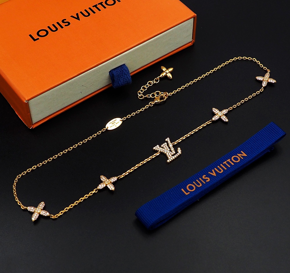 Louis Vuitton LV Iconic Tresor Necklace     M01480 - PerfectKickZ