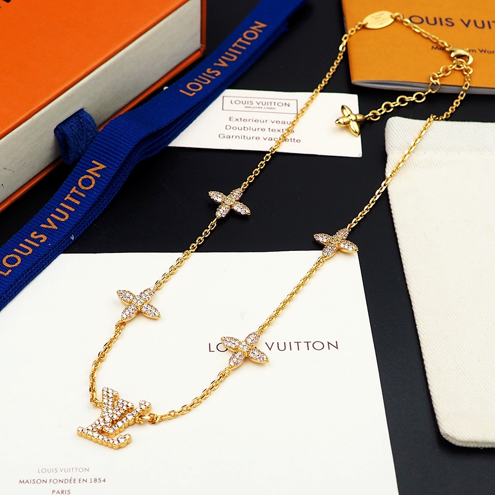 Louis Vuitton LV Iconic Tresor Necklace     M01480 - PerfectKickZ