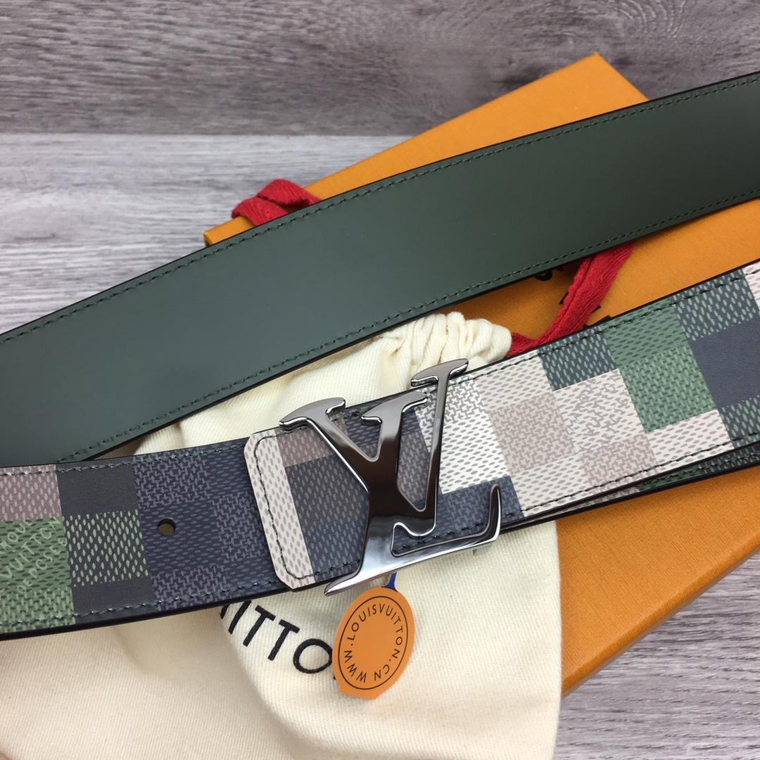 Louis Vuitton LV Mega Pixel 40mm Reversible Belt - PerfectKickZ